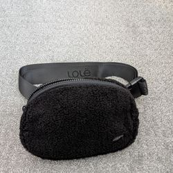 Unisex Fleece Belt Bag 