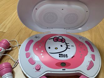CD player. Hello kitty
