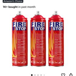 Fire Extinguisher for Home, Kitchen, Car, Boat - ABCK Class Extinguisher with Mounting Bracket - Compact & Portable for Emergency Use