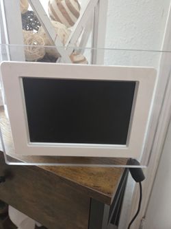 White Digital Photo Frame