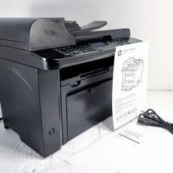 HP LaserJet Pro M1536dnf MFP All In One Laser Printer with HP original ink