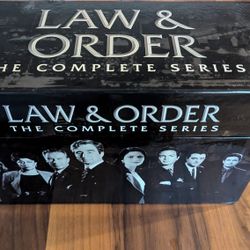 Law And Order, The Complete Series, DVD, 20 Seasons, Like New, Maybe Used Once 