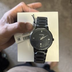 Men's Citizen Watch Black Dial