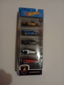 5 pack lamborghini hot wheels