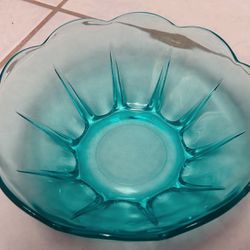 Mid Century Decorative Glass Bowl