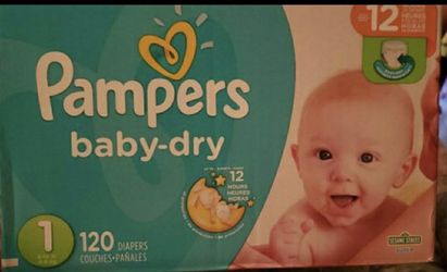 Pampers size2 and size 1