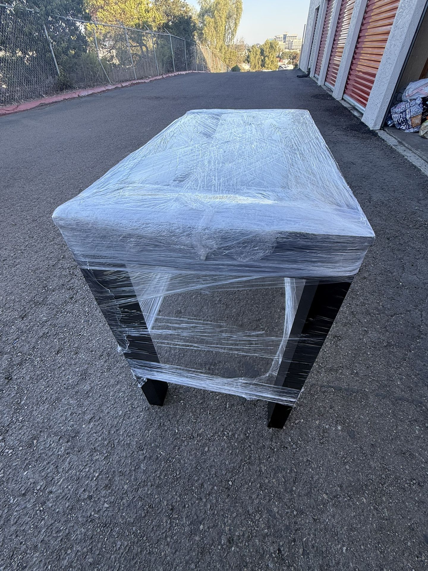 Black Wooden Office Desk