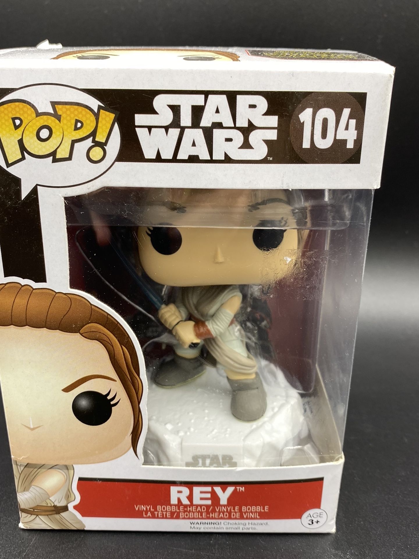 Brand New Funko Pop! Star Wars Rey # 104 - Vaulted Star Wars Force Awakens