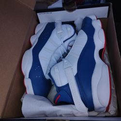 Jordan 6 Rings Blue And White