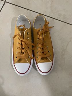 Yellow Converse