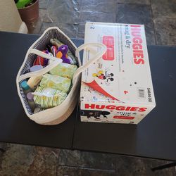 Diapers And Diaper Gift Bag Thumbnail