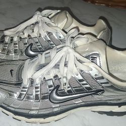 Nike P-6000 metallic silver