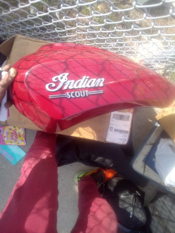 Indian Scout Motorcycle Gas Tanks and More