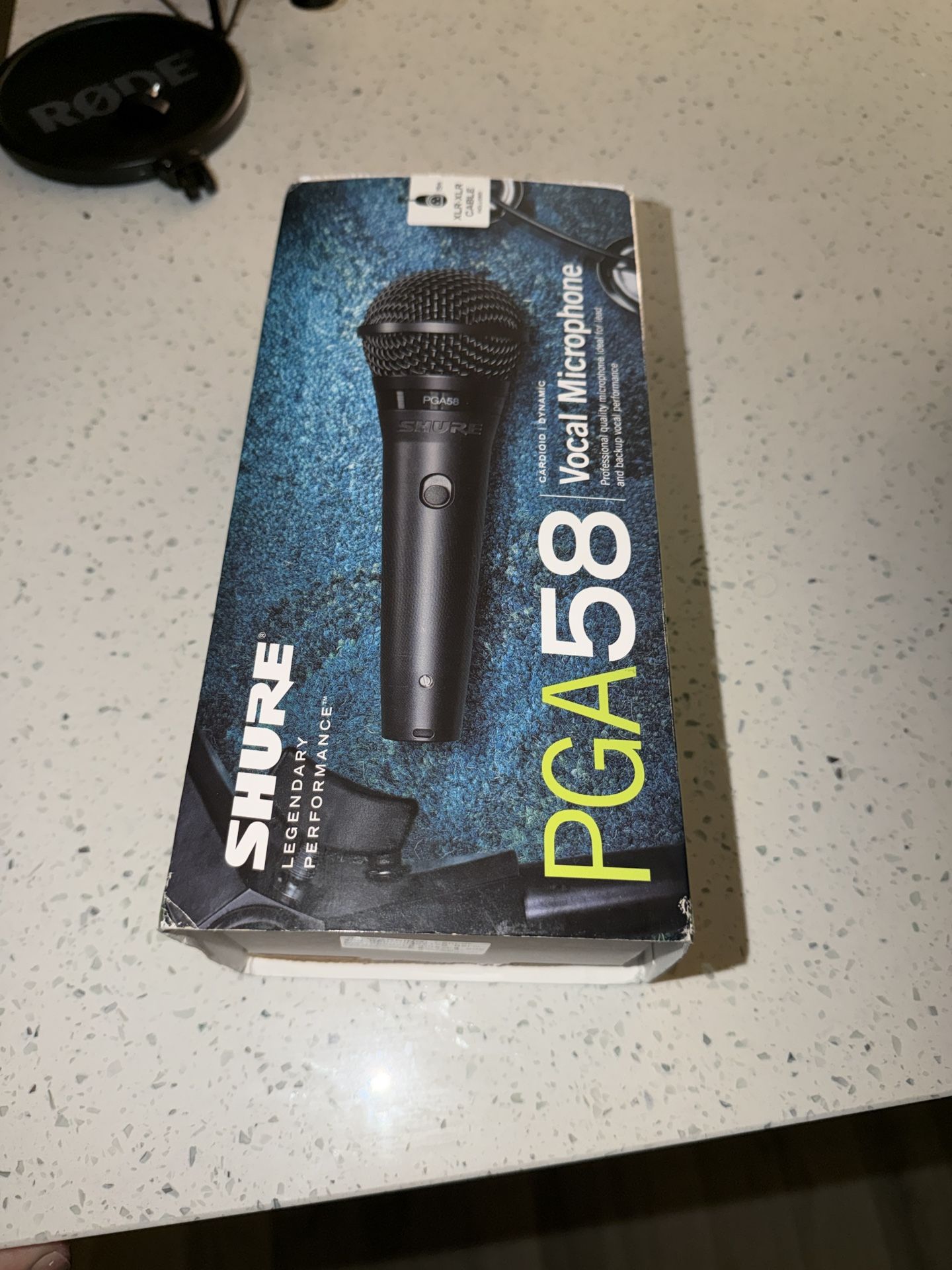 Shure PGA58 Cardioid Dynamic Vocal Microphone