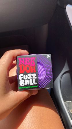 purple needoh fuzzball