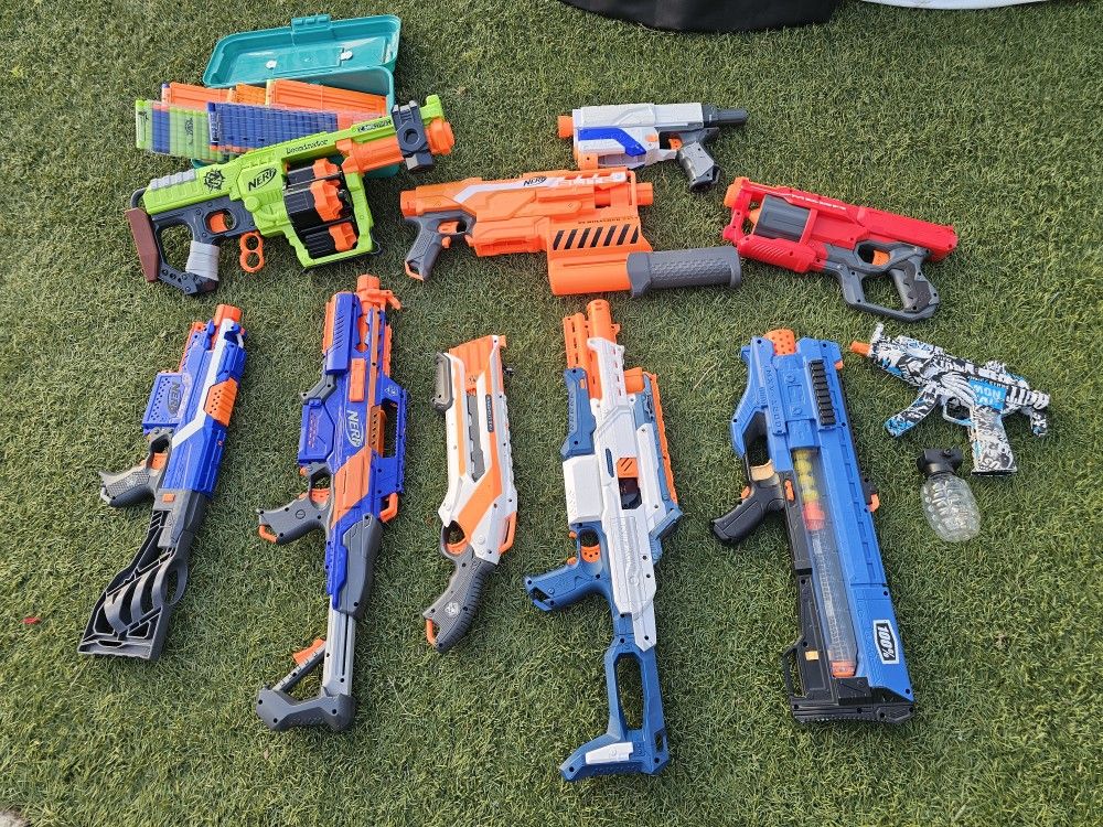 Nerf Guns And Bullets