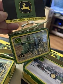 John Deere  3 Tin Cans New