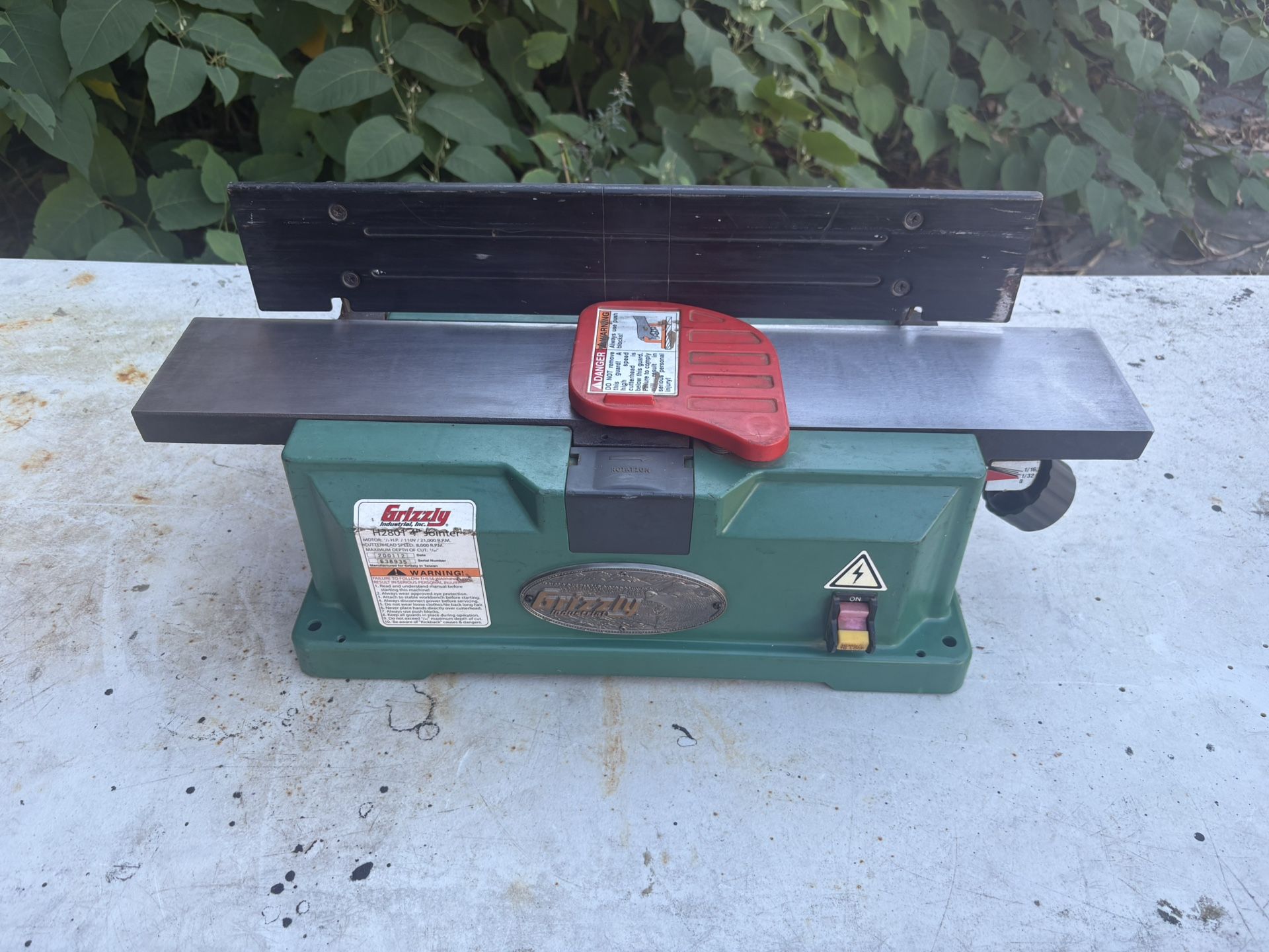 4 Inch Bench Top Jointer