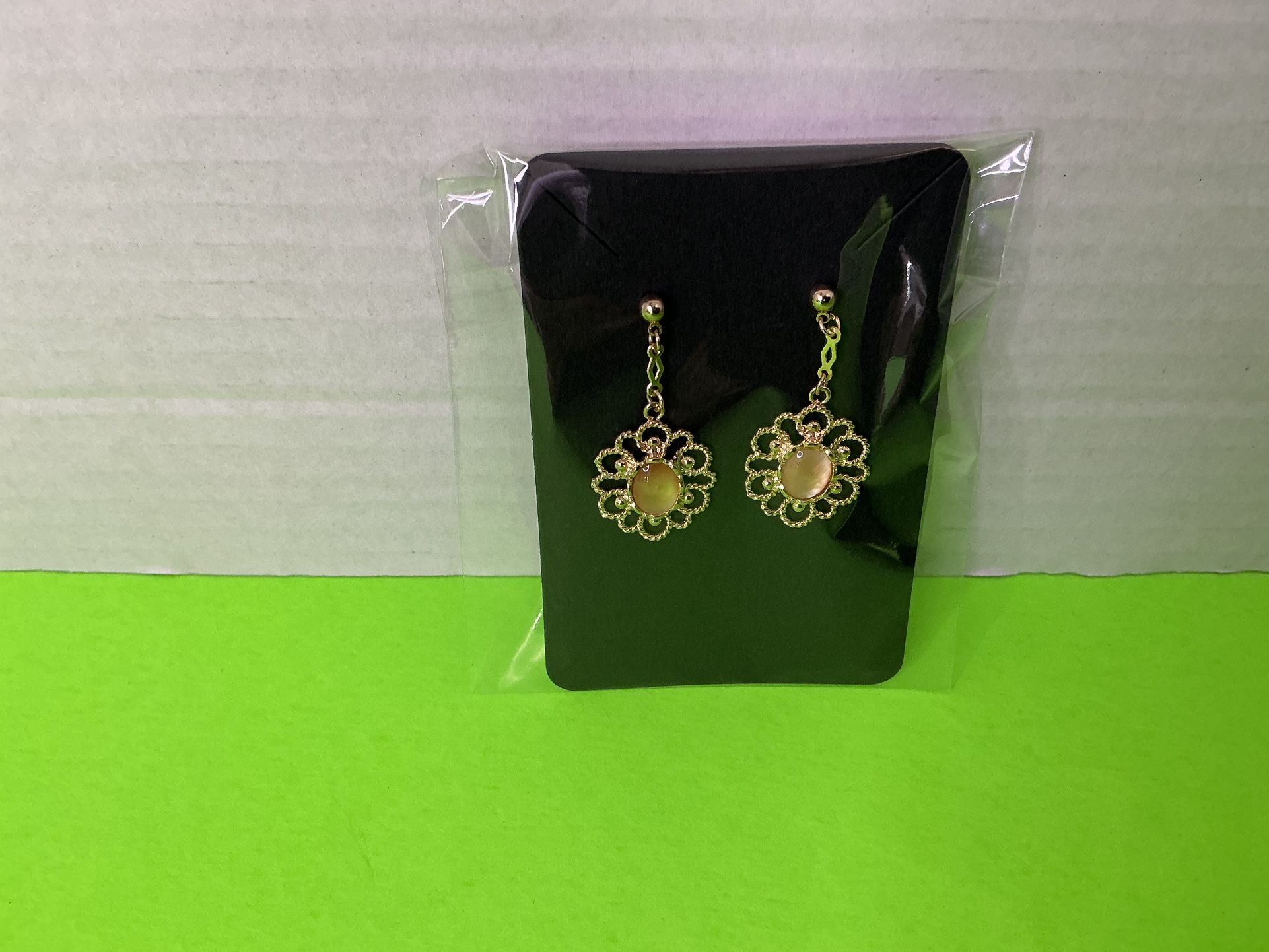 Flower Drop Earrings
