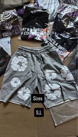Denim tear shorts