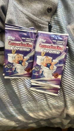 7topps chrome garbage paul kids 1986 original series 6