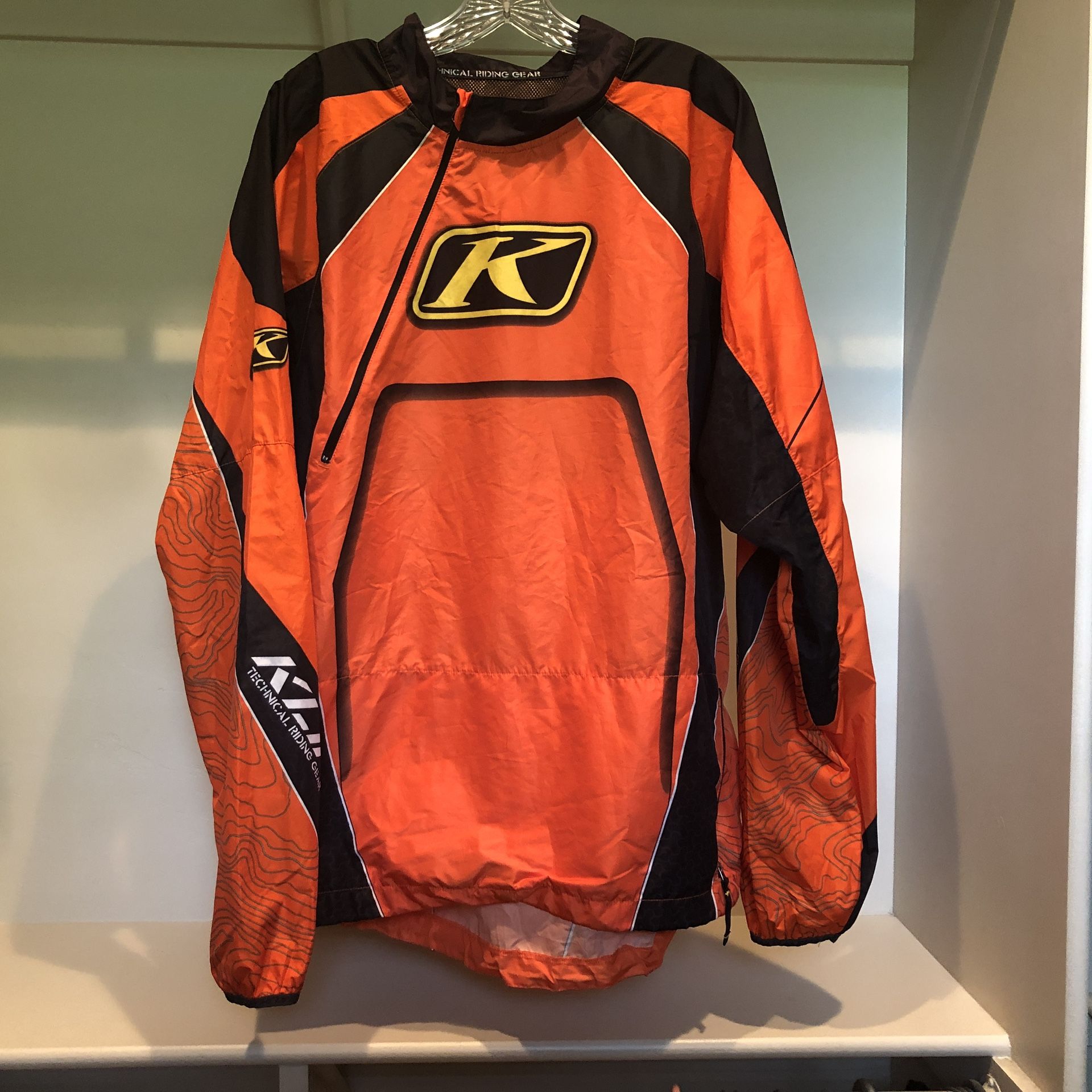 Klim Technical Riding Gear Windbreaker Size XL