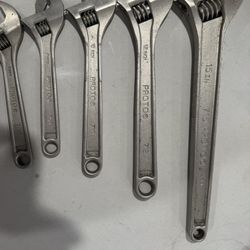 Proto adjustable Wrenches