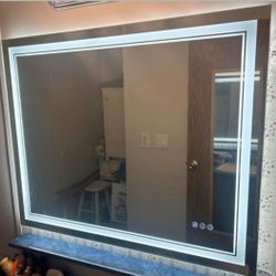 32 X 24 Led Bathroom Mirror with Anti fog