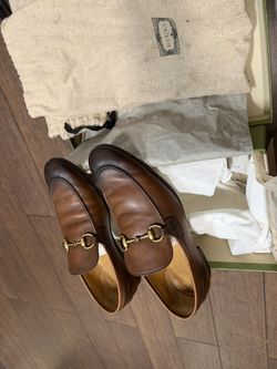 Gucci Shoes 9.5 Brown Jordan  Dress Shoes 