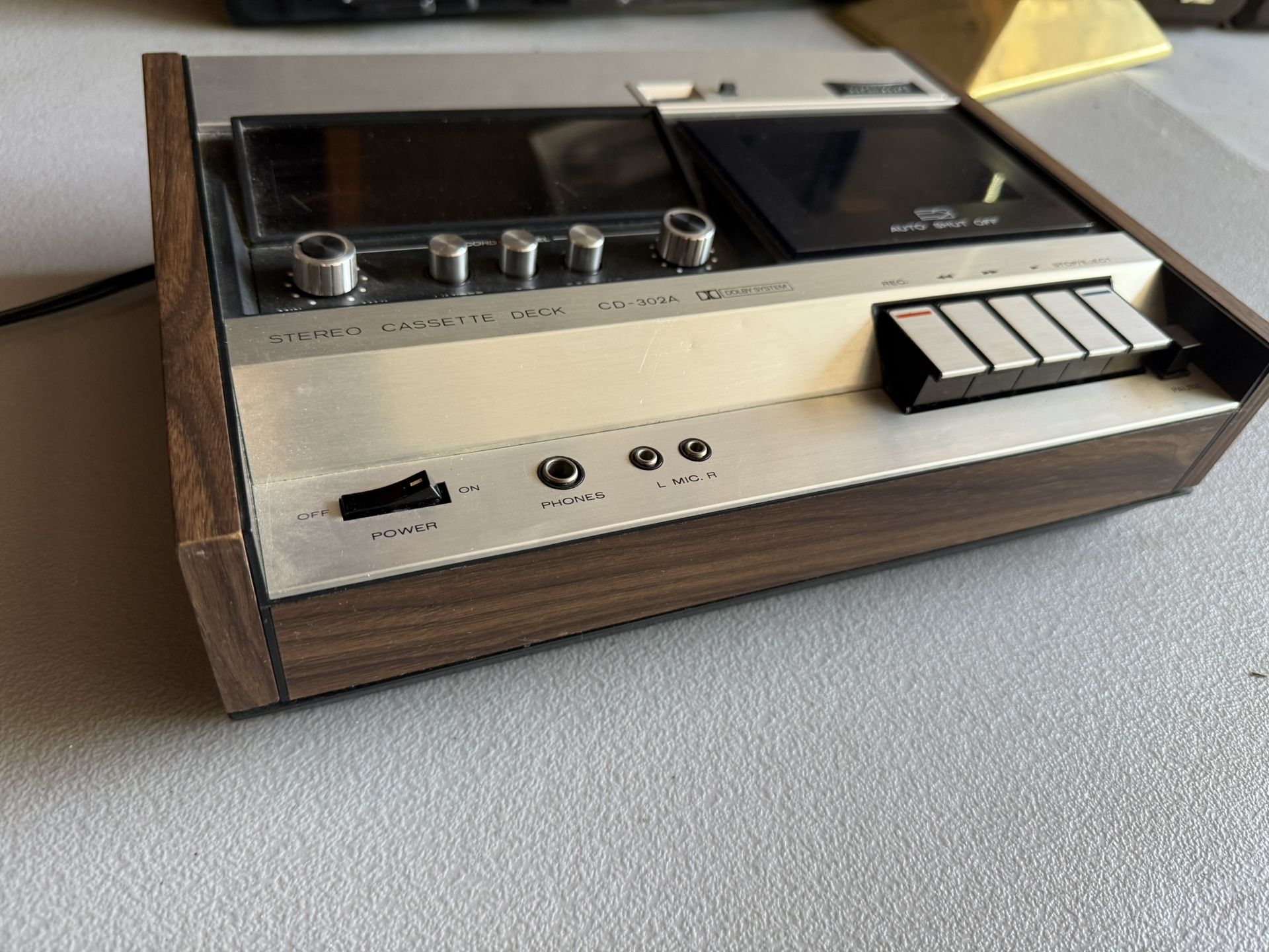 Superscope CD-302A Stereo Cassette Deck “Made By Marantz”