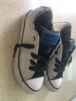 White converse size 12 kids