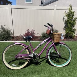 26” Diamondback Della Cruz Ladies Pink Beach Cruiser 