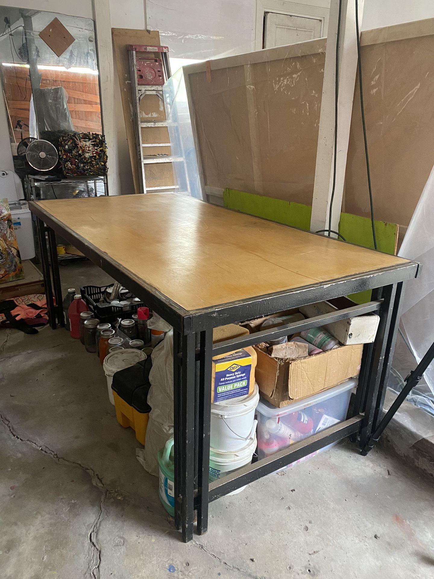 Custom Heavy Duty Workbench