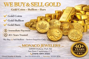 We Buy & Sell Gold