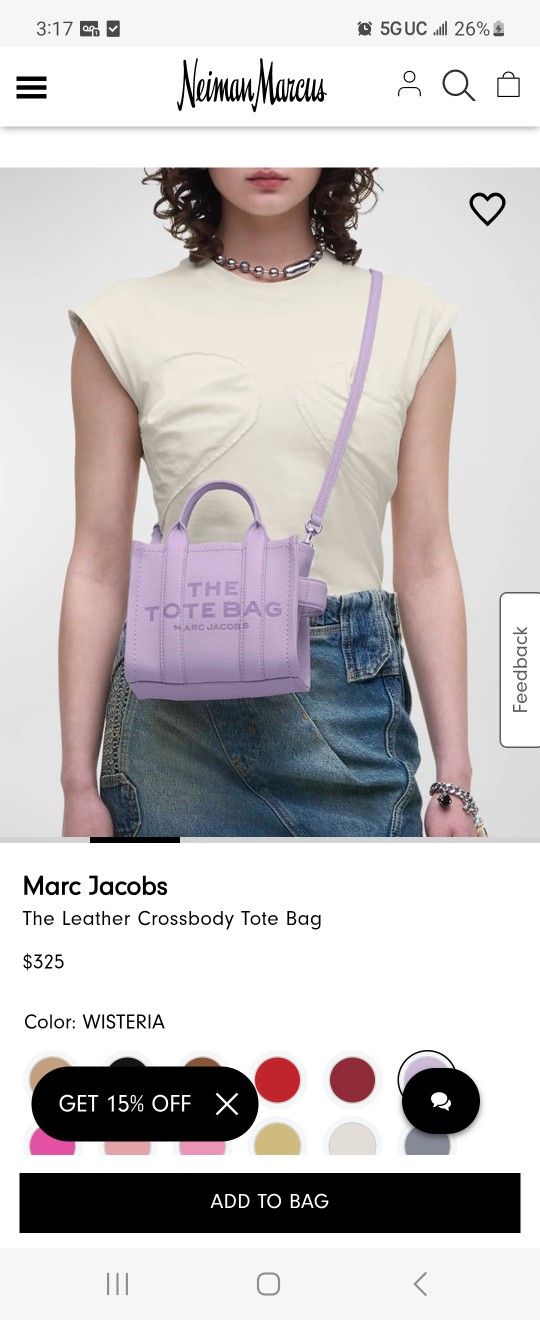 Marc Jacobs Mini Tote Bag