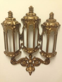 Vintage burwoo products company 1972 sconce very nice
