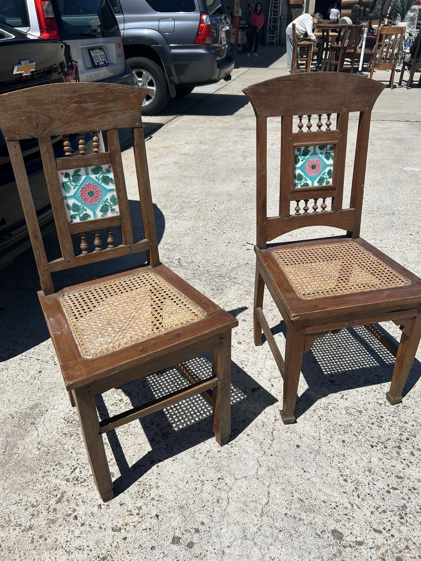 Antique Handmade South American Chairs