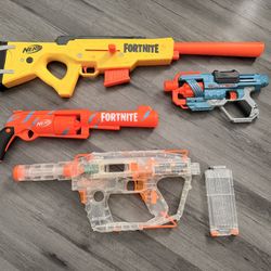 Lot Of Nerf Guns
