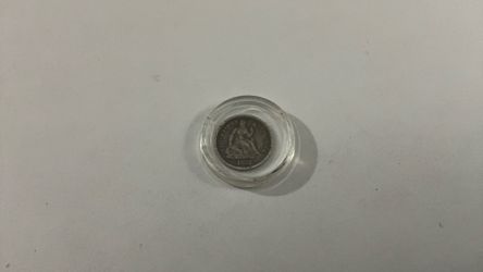 Old U.S. Coin 1872 yr. Half Dime