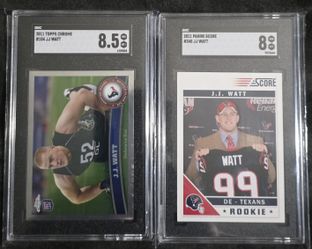 J.J. Watt Graded Rookie Cards ×2