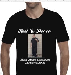 Custom Funeral Shirt, Custom In Loving Memory T-Shirt, Personalized  Memorial T-Shirt, R.I.P. Shirt, Rest in Peace Shirt, Grieving Gift for Sale  in Fontana, CA - OfferUp 