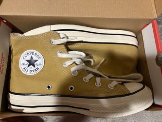 Converse Chuck Taylor All Star High Tops – Mustard Yellow – Women’s Size 8
