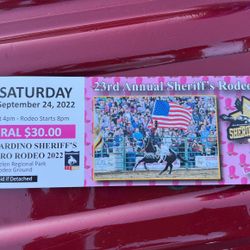 San Bernardino Sheriff’s Rodeo Saturday Admission