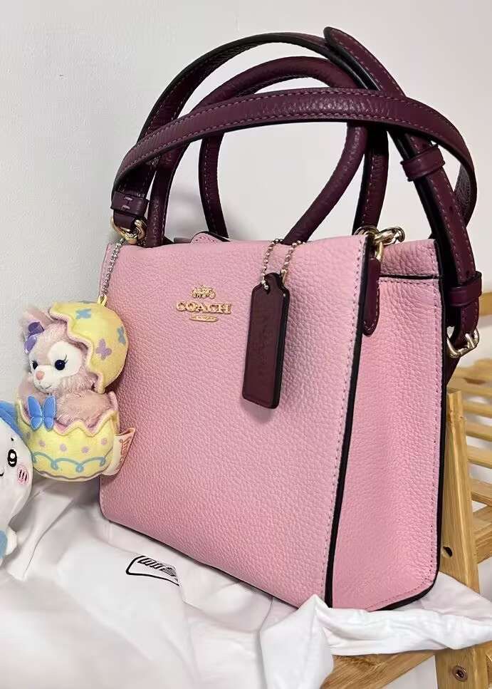 Cally 17 pink spell wine red bag