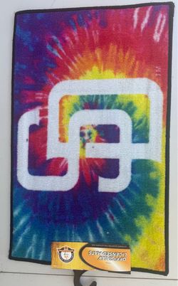 San Diego padre baseball mat indoor or out door 10.00 each