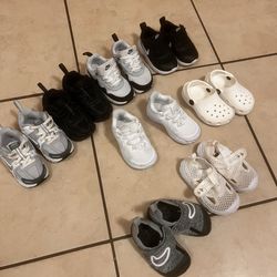 Kids Shoes LOT Size 5.5–6 – Nike, Crocs & More – Like New 👟🔥