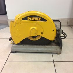 DeWalt 14” Heavy Duty Chop Saw W/ Quick Change Blade Model D28715