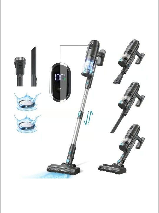 New PRETTYCARE P1 Pro with the super suction power which is far beyond that of similarly vacuum cleaners on the market