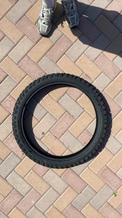 Dunlop tires front and rear dirtbike