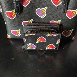 Coach Tote With Matching Wallet